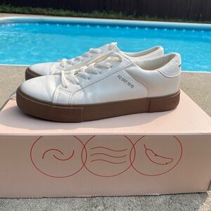 French Connection Becka Two Tone Sneakers, Size 8
